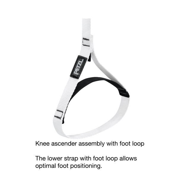 Petzl Knee Ascent Loop Knee Ascender for climbing SRT Treegear