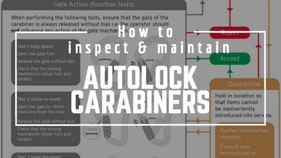 How to inspect and maintain carabiners