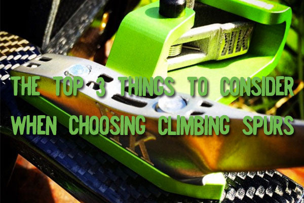 How to choose the right tree climbing spurs.