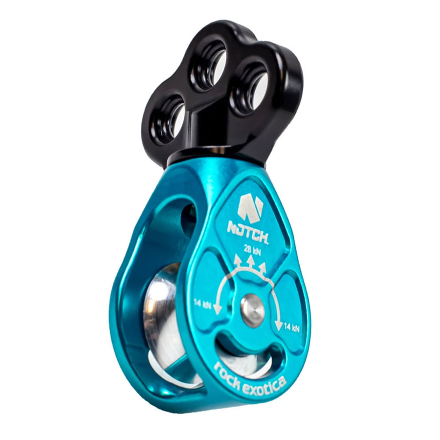 Notch Rook Triple Eye Swivel Pulley