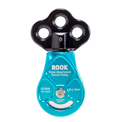 Notch Rook Triple Eye Swivel Pulley