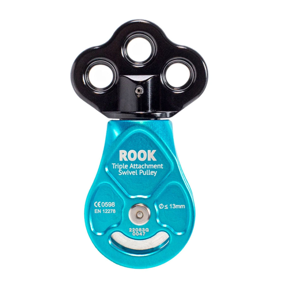 Notch Rook Triple Eye Swivel Pulley