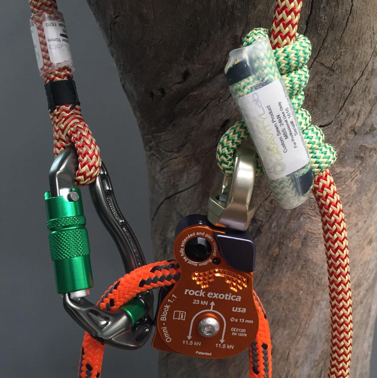 Eye Splicing - Machine Sewn