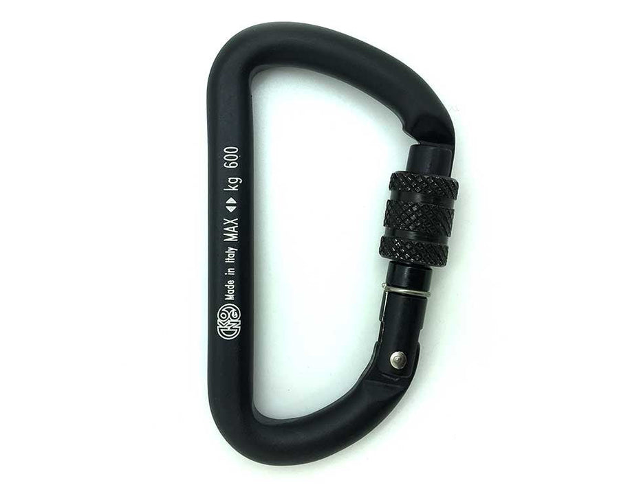 Kong Tango 360 - Double Gate Connector with Swivel - Black
