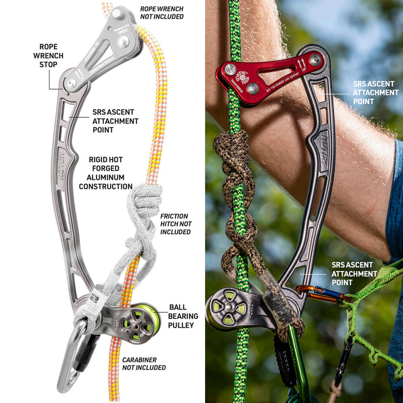 Notch Fusion Wrench Tether and Pulley - Treegear