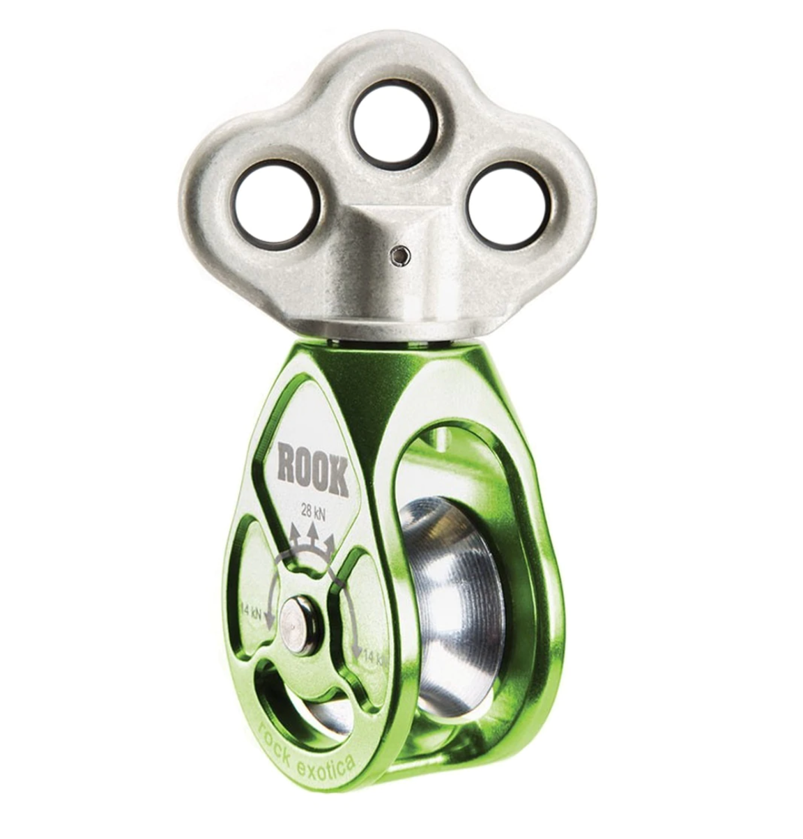Notch Rook Triple Eye Swivel Pulley