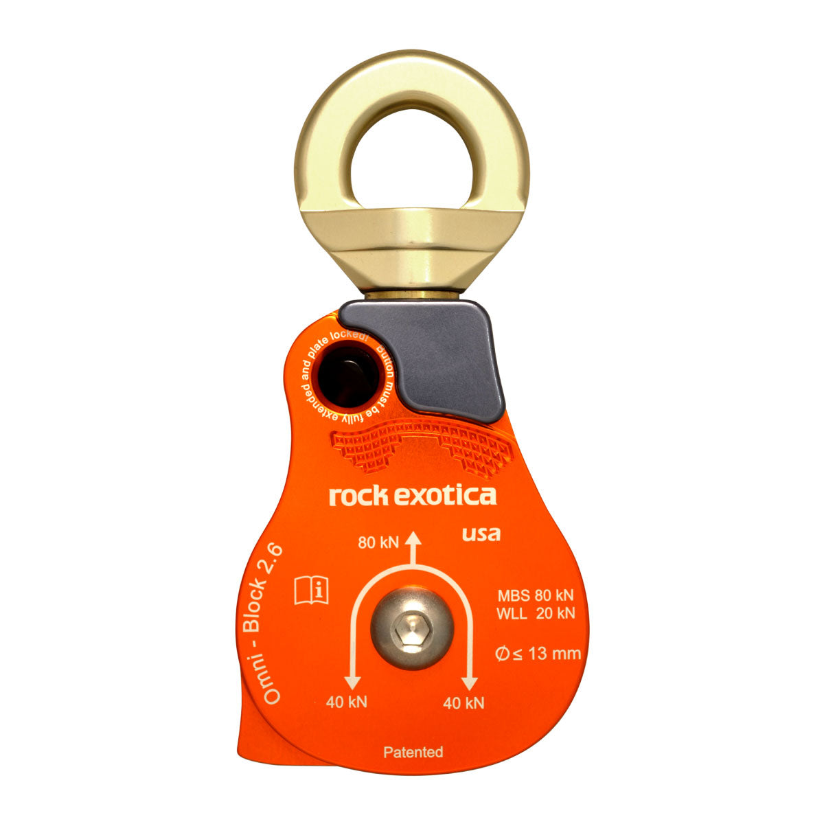 Rock Exotica Omni Block 2.6 Pulley