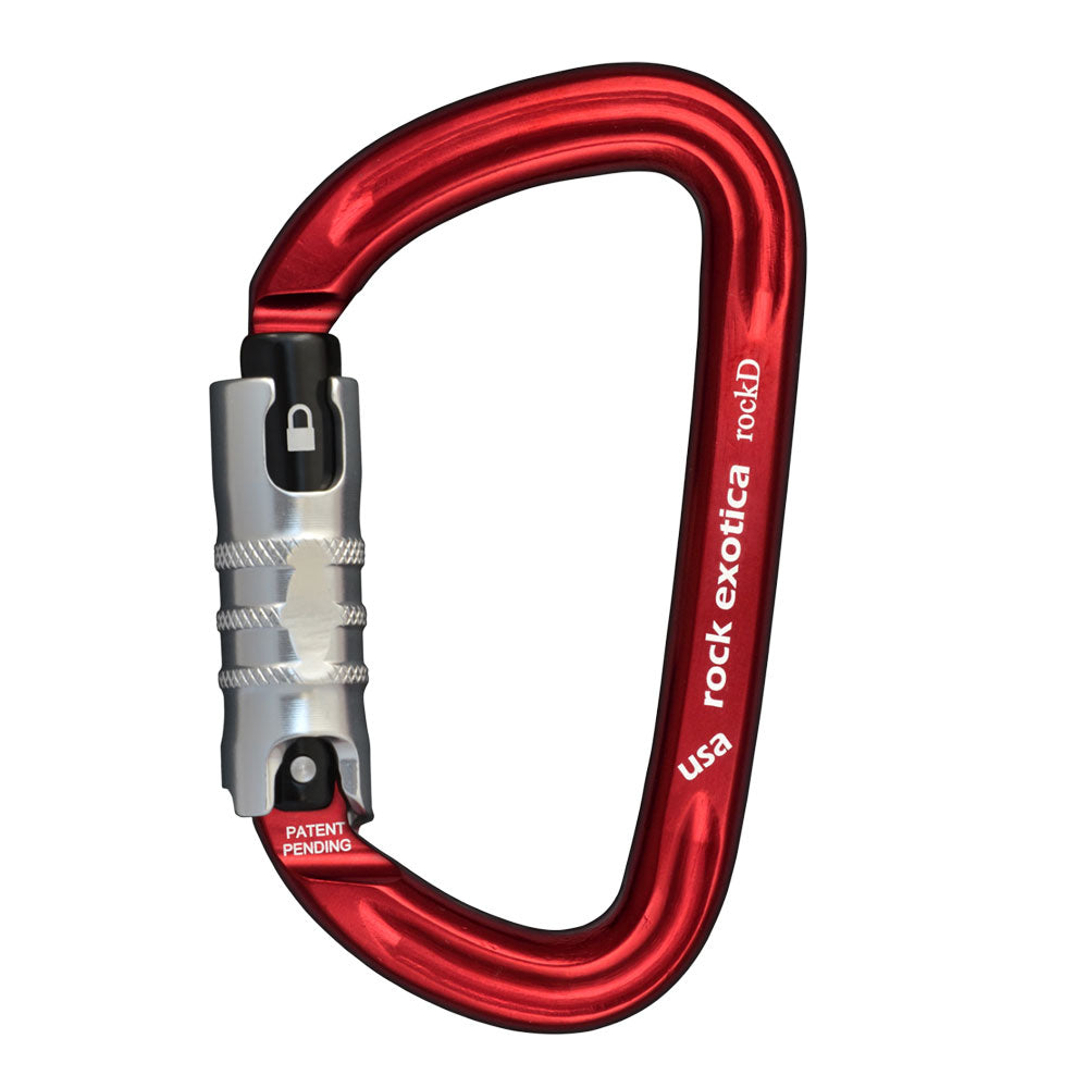 Rock Exotica Rock D Up-Lock Carabiner