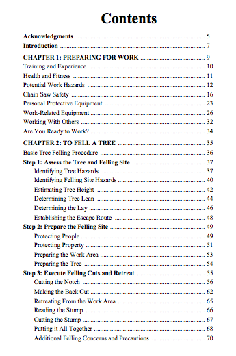 To Fell A Tree Book - Treegear Australia